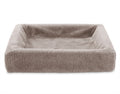 Bia Bed Fleece Hoes Hondenmand Taupe Bia-6 100X80X15 Cm