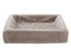 Bia Bed Fleece Hoes Hondenmand Taupe Bia-6 100X80X15 Cm