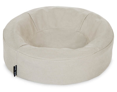 Bia Bed Cotton Hoes Hondenmand Zand Bia-0 50X50X12 Cm Rond