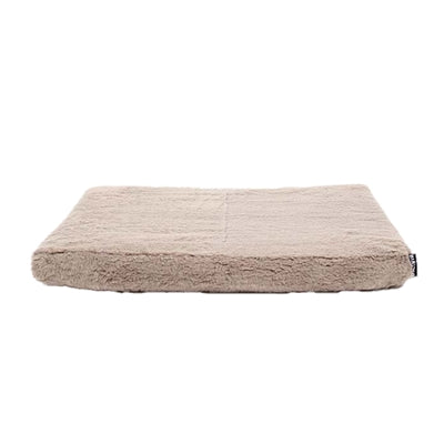 Bia Bed Fleece Hoes Matras Ligbed Taupe 105X66 Cm