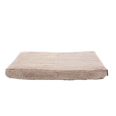 Bia Bed Fleece Hoes Matras Ligbed Taupe 118X73 Cm