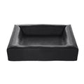 Bia Bed Kunstleer Hoes Hondenmand Zwart Bia-6 100X80X15 Cm