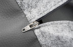 Bia Bed Kunstleer Hoes Hondenmand Grijs Bia-2 60X50X12,5 Cm