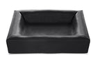 Bia Bed Kunstleer Hoes Hondenmand Zwart Bia-3 70X60X15 Cm